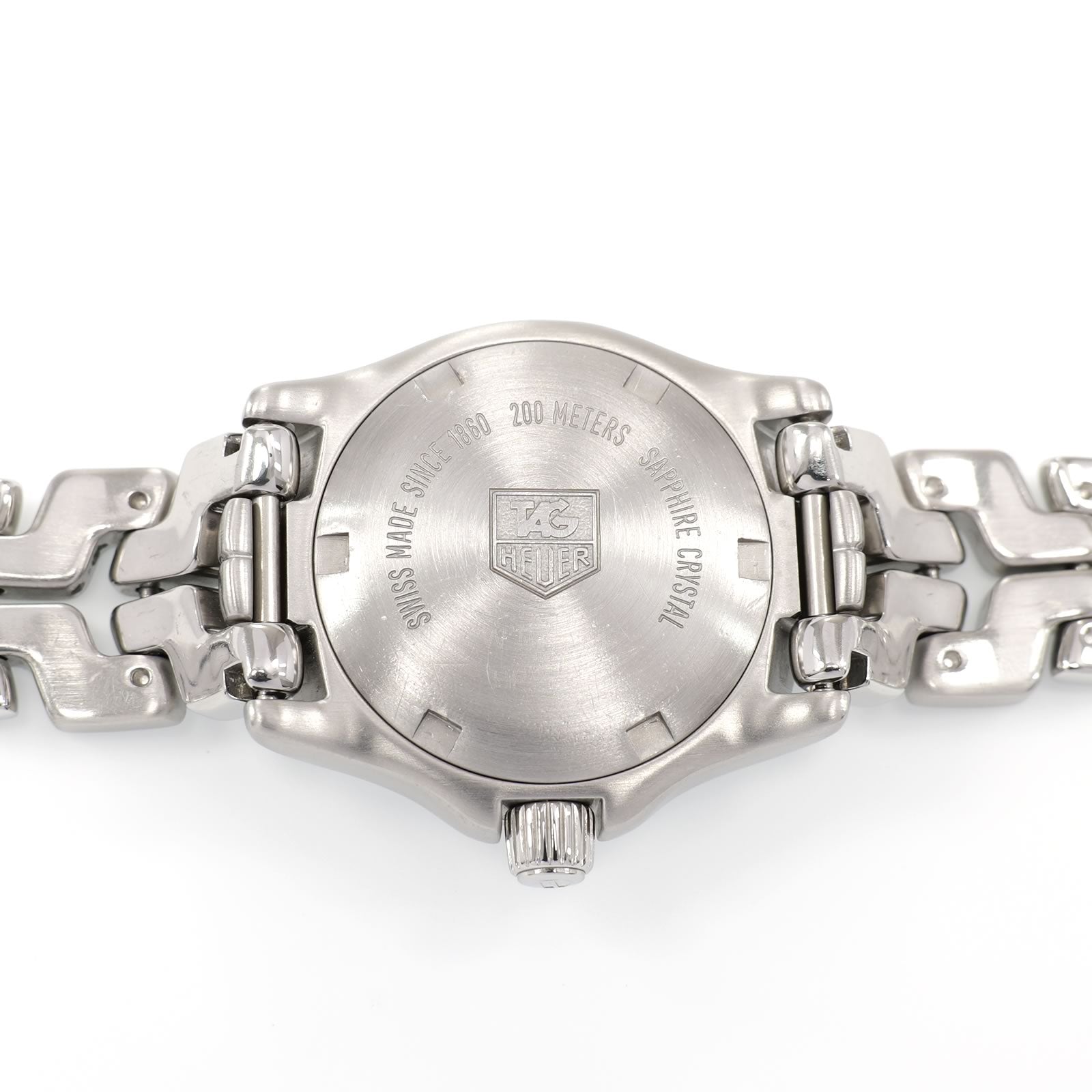 TAG Heuer Link WT1414 stainless steel screw down case back