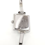 Gucci 1900L Stainless Steel case back