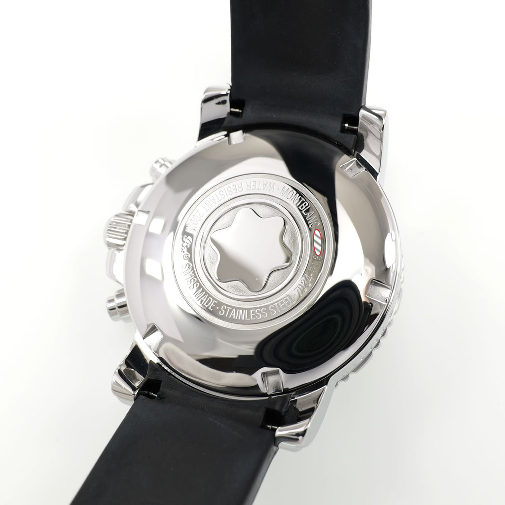 Montblanc Meisterstück 7034 stainless steel screw down case back