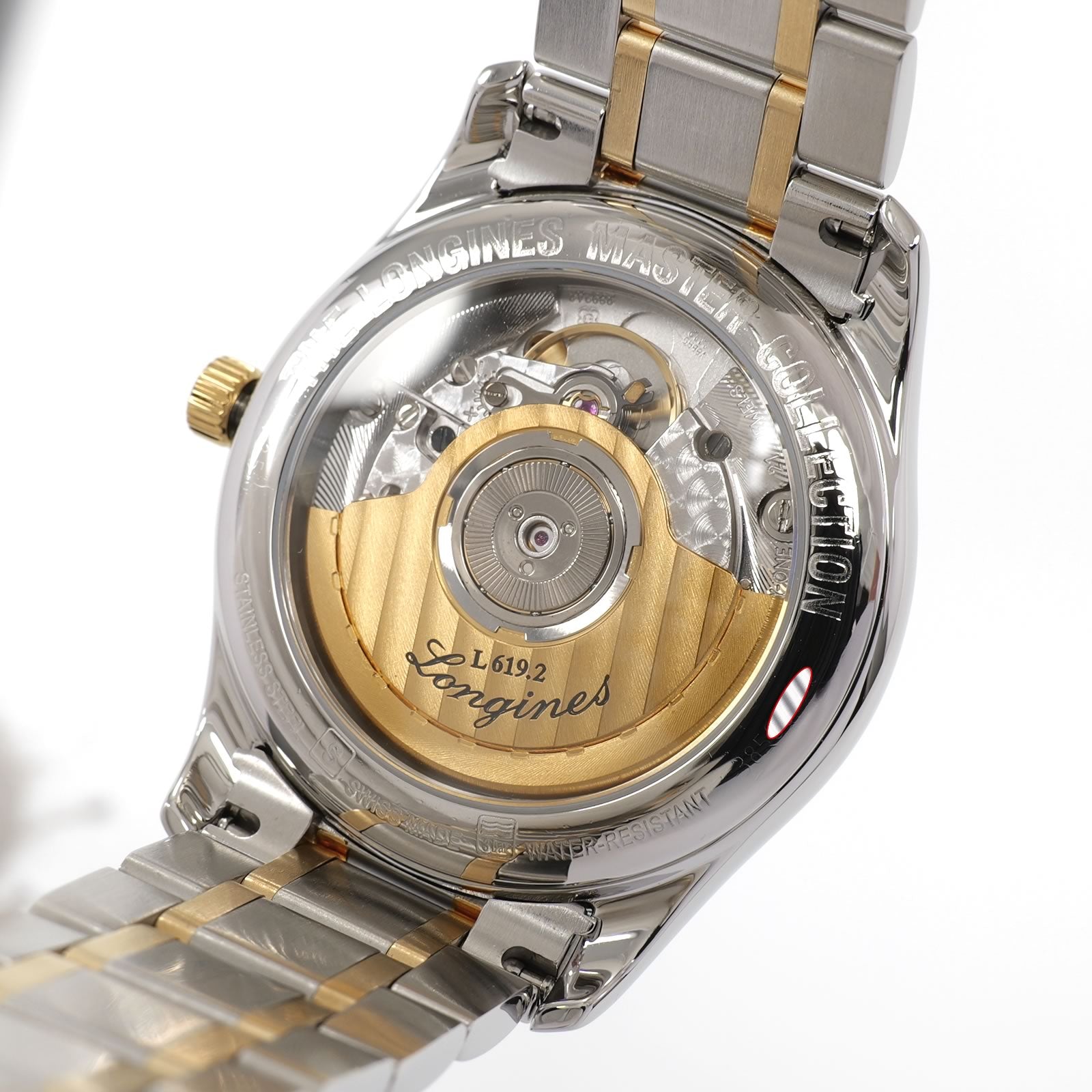 Longines Master Collection L2.518.5 exhibition case back automatic L619.2