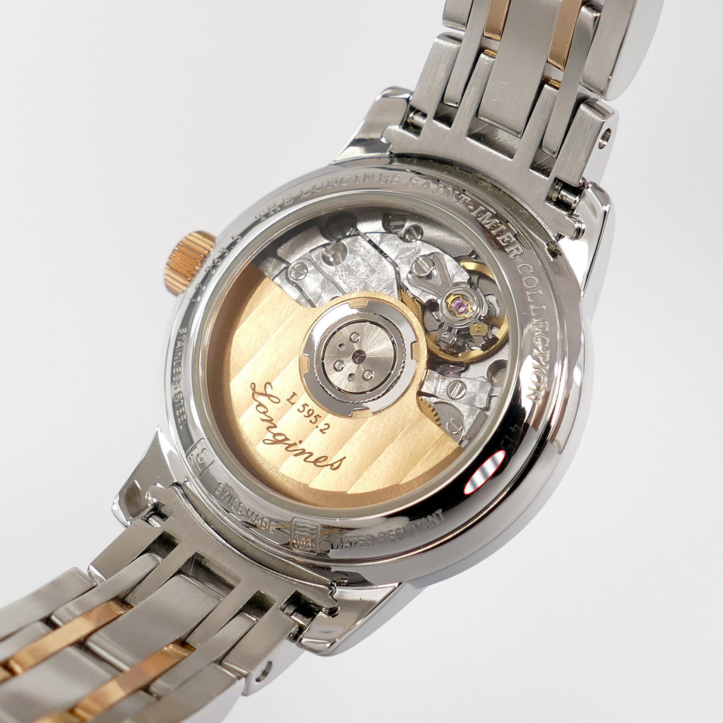 Longines Saint-Imier L2.263.5 exhibition case back calibre L595.2