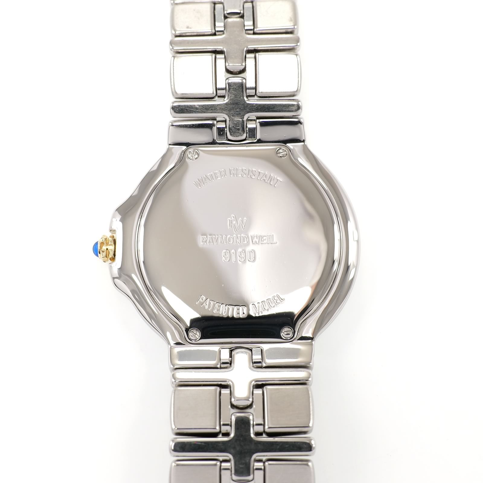 Raymond Weil Parsifal 9190 stainless steel case back