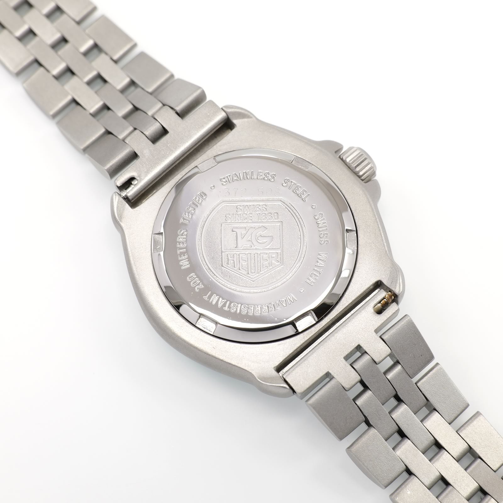 TAG Heuer Formula 1 Ladies 372.508 stainless steel screw down case back