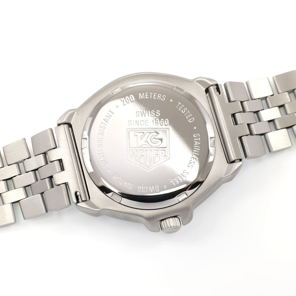 TAG Heuer Formula 1 WA1211 stainless steel screw down case back