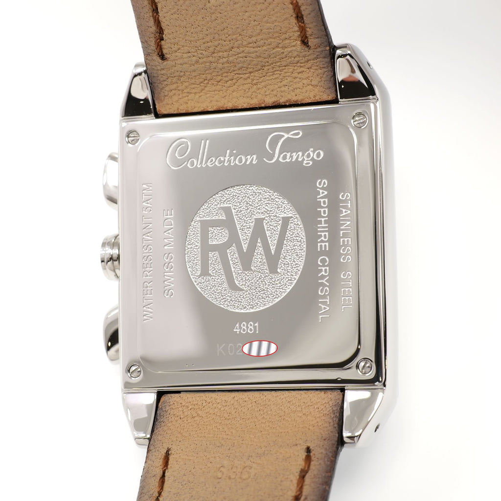 Raymond Weil Tango Chronograph 4881 stainless steel case back