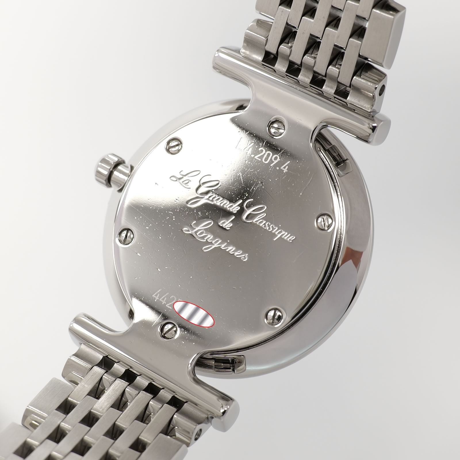 Longines La Grande Classique L4.209.4 stainless steel case back