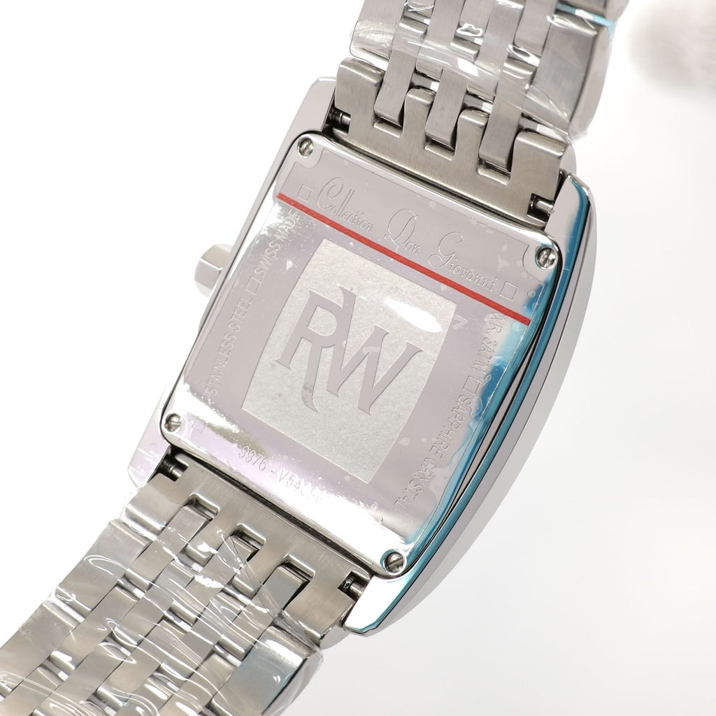 Raymond Weil Don Giovanni 9976 stainless steel case back