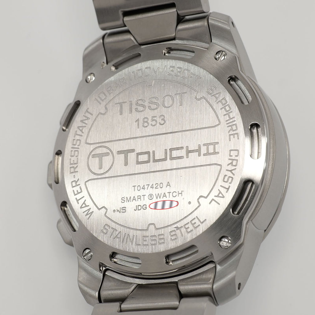 Tissot T-Touch II T047420A stainless steel case back