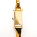 Gucci 1500L 18k Gold Plated case back