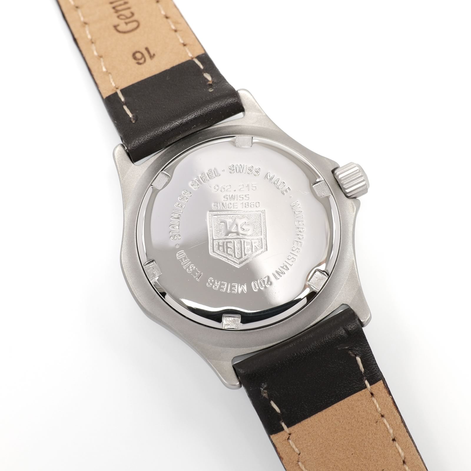 TAG Heuer 2000 Vintage 962.215 Ladies 30mm Silver/Grey Dial