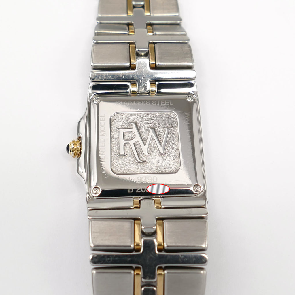 Raymond Weil Parsifal 9390 stainless steel case back