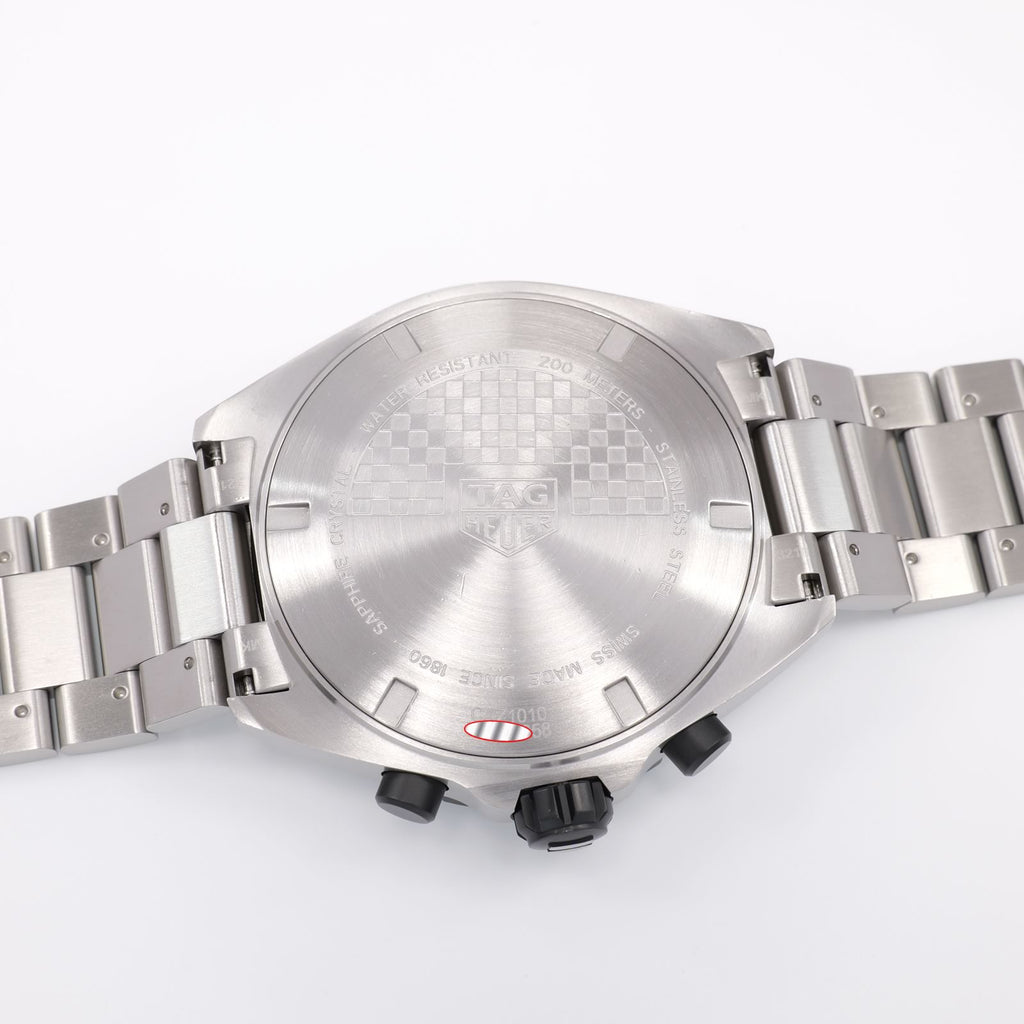 TAG Heuer Formula 1 Chronograph CAZ1010 stainless steel screw down case back
