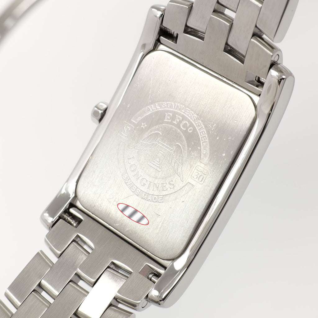 Longines DolceVita L5.655.4 stainless steel case back