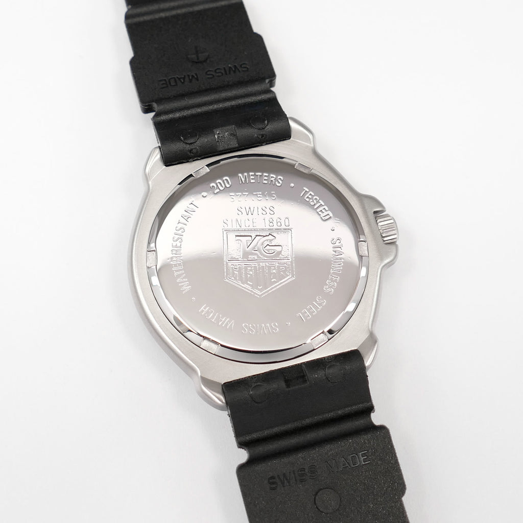 TAG Heuer Formula 1 377.513 stainless steel screw down case back