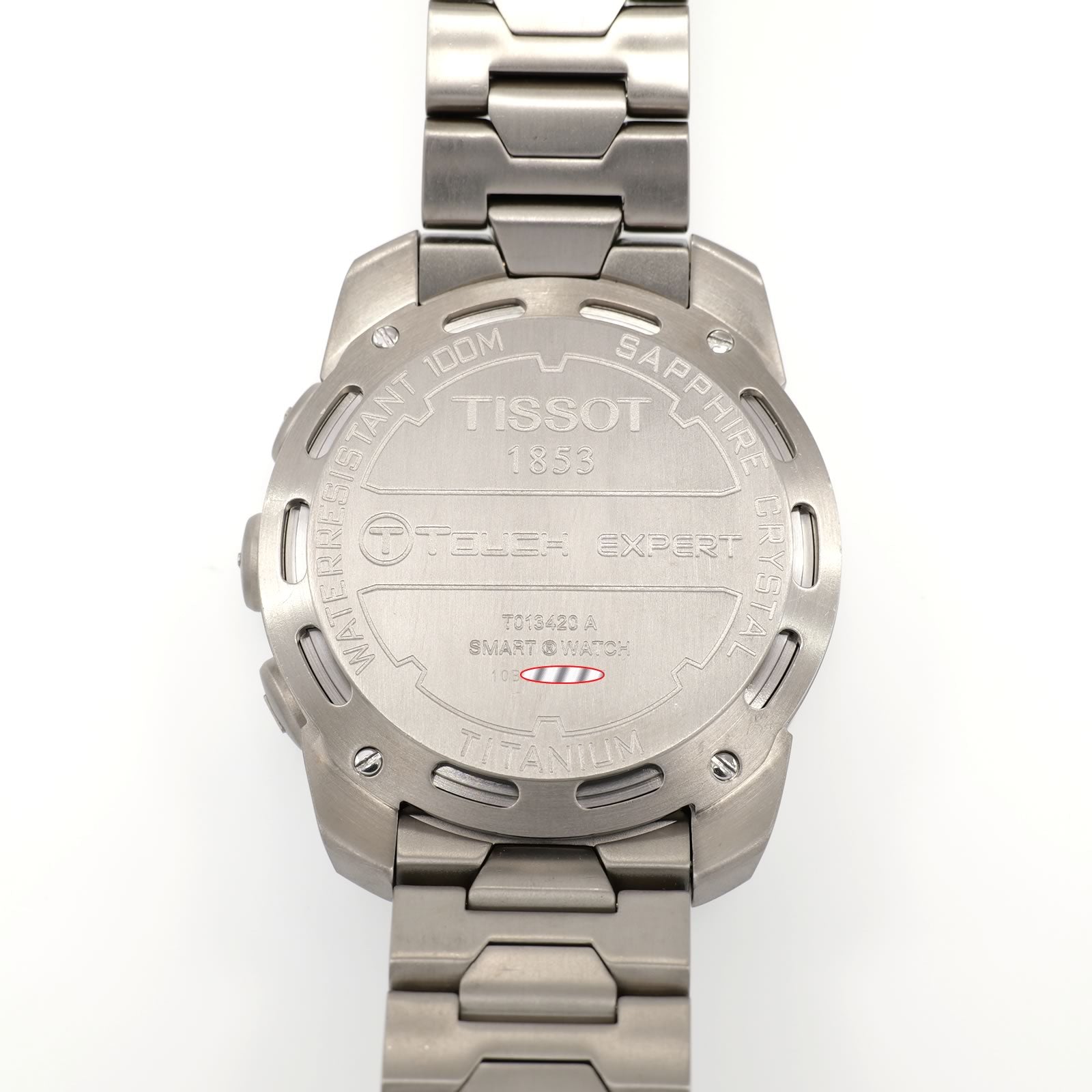 Tissot T-Touch Expert Titanium T013420A case back