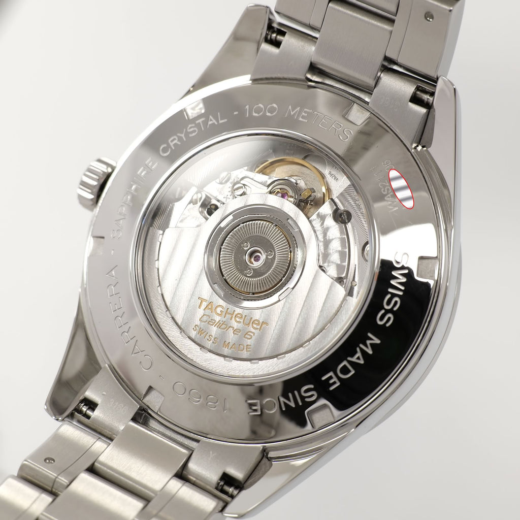 TAG Heuer Carrera Heritage WAS2111 Men's 39mm Automatic Serviced