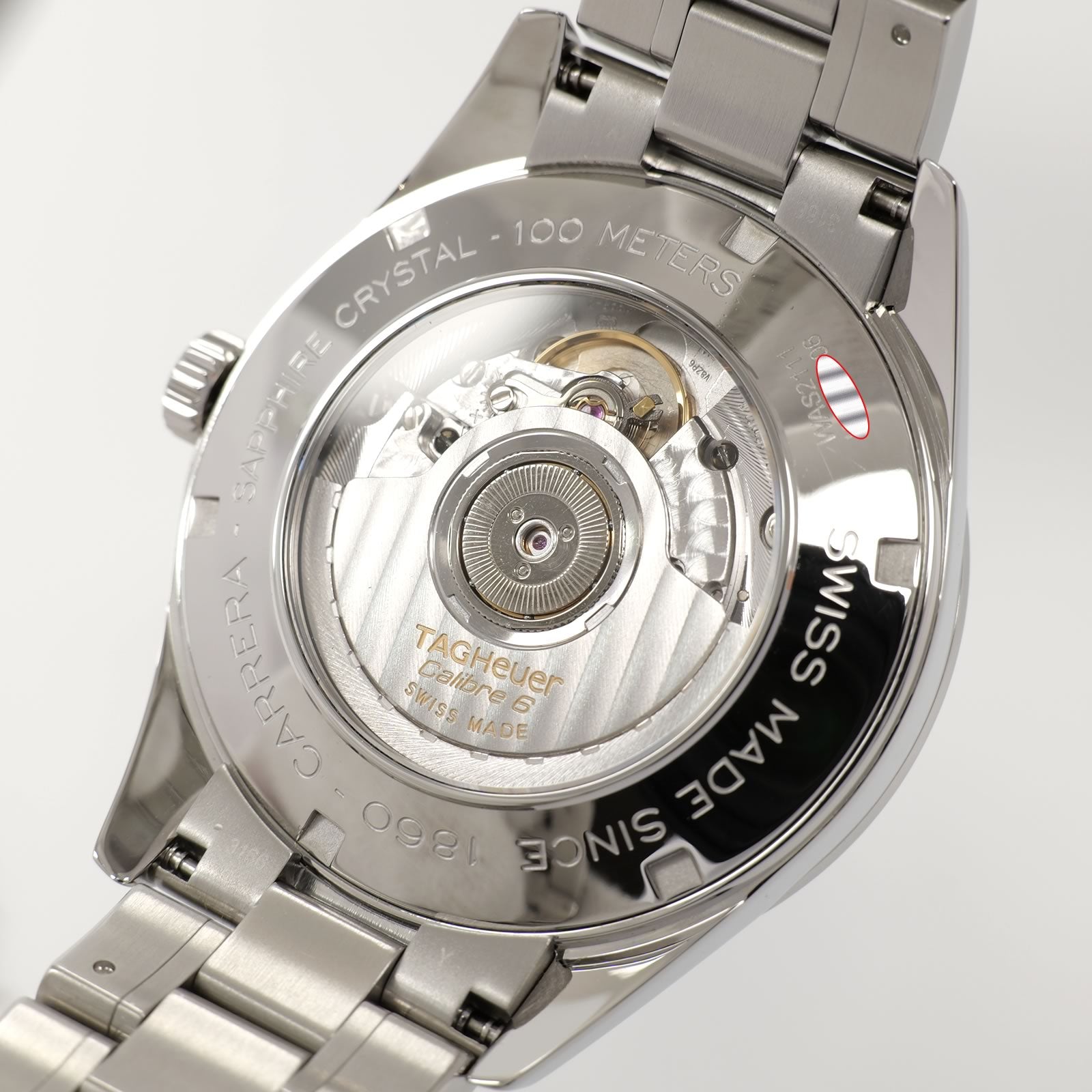 TAG Heuer Carrera Heritage WAS2111 Men's 39mm Automatic Serviced