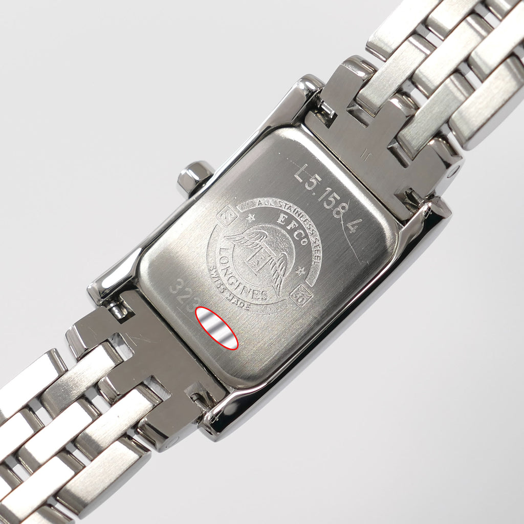 Longines DolceVita L5.158.4 stainless steel case back