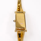 Gucci 1500L 18k Gold Plated case back
