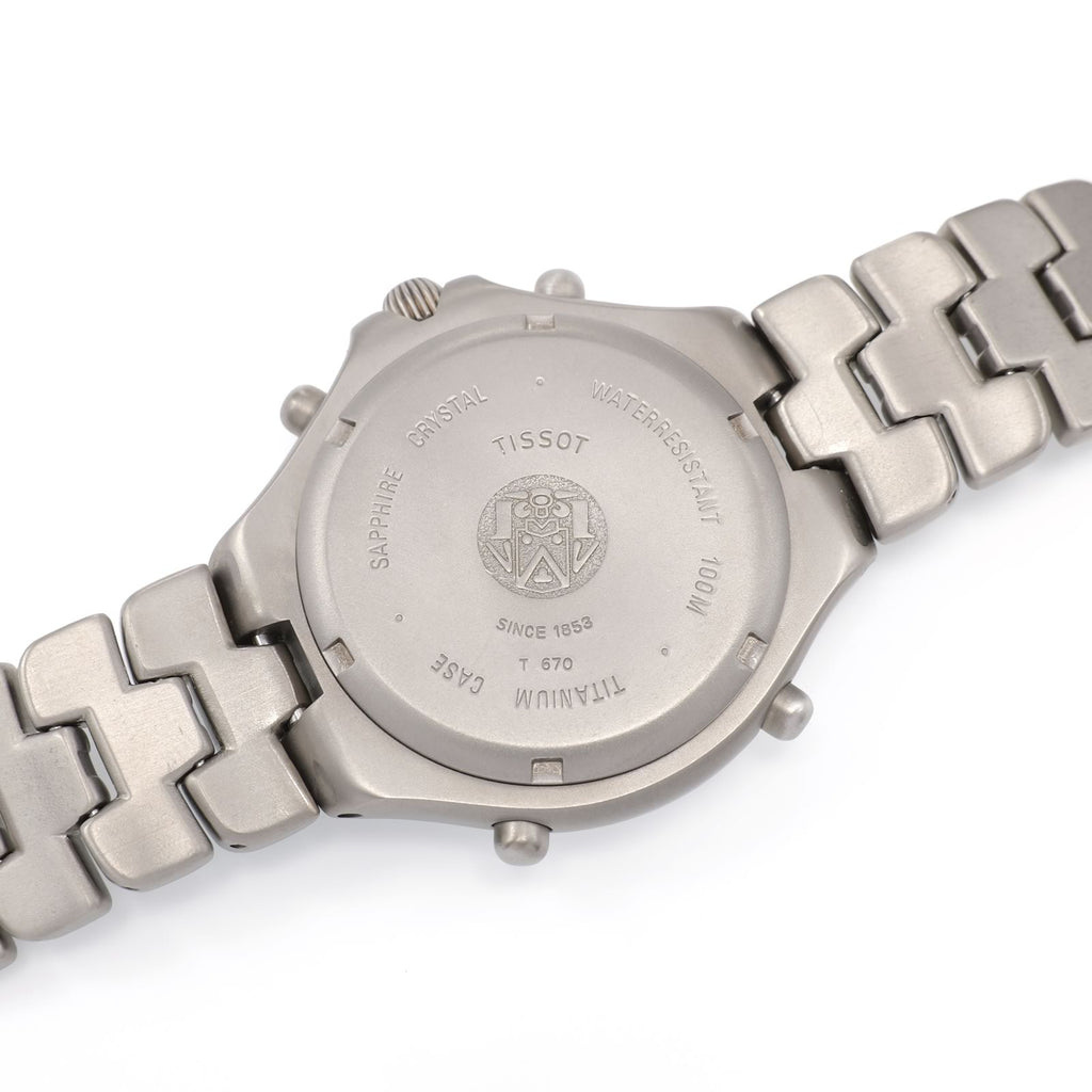 Tissot Titanium T670 titanium screw down case back