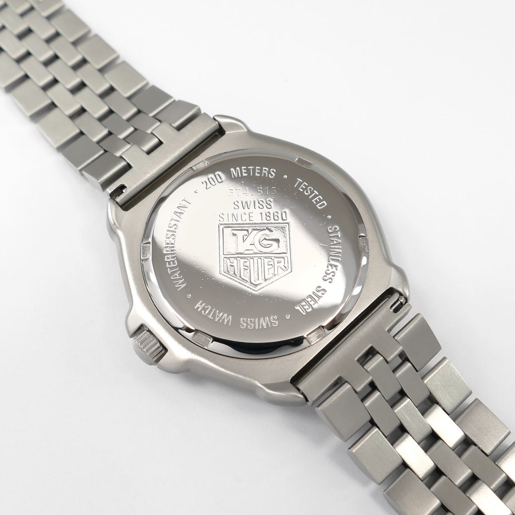 TAG Heuer Formula 1 374.513 stainless steel screw down case back