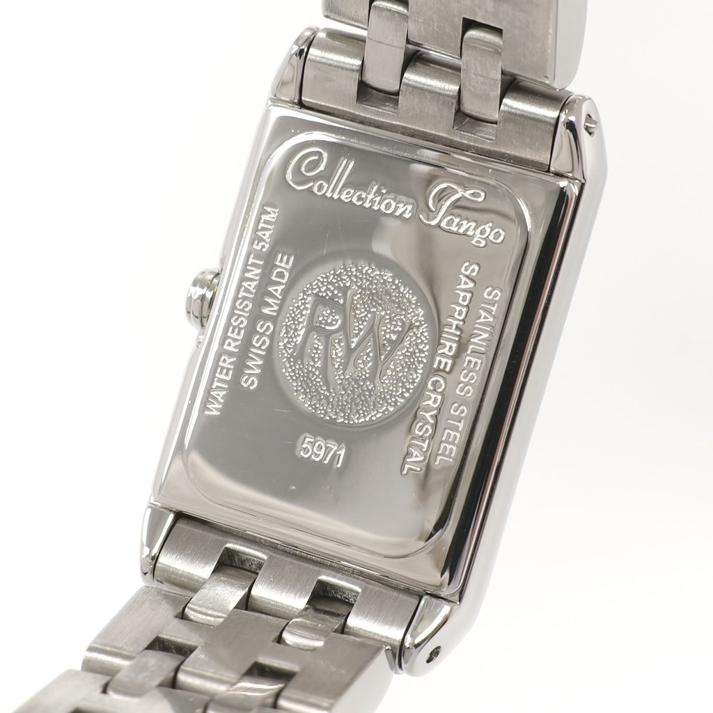 Raymond Weil Tango 5971 stainless steel case back