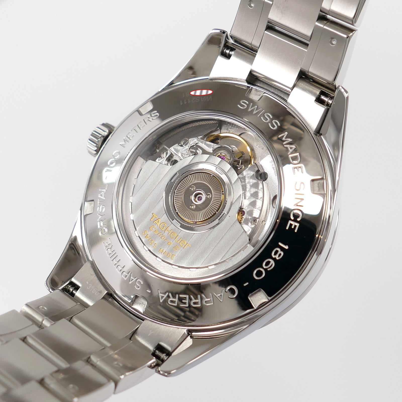 TAG Heuer Carrera Heritage WAS2111 Calibre 6 self-winding movement