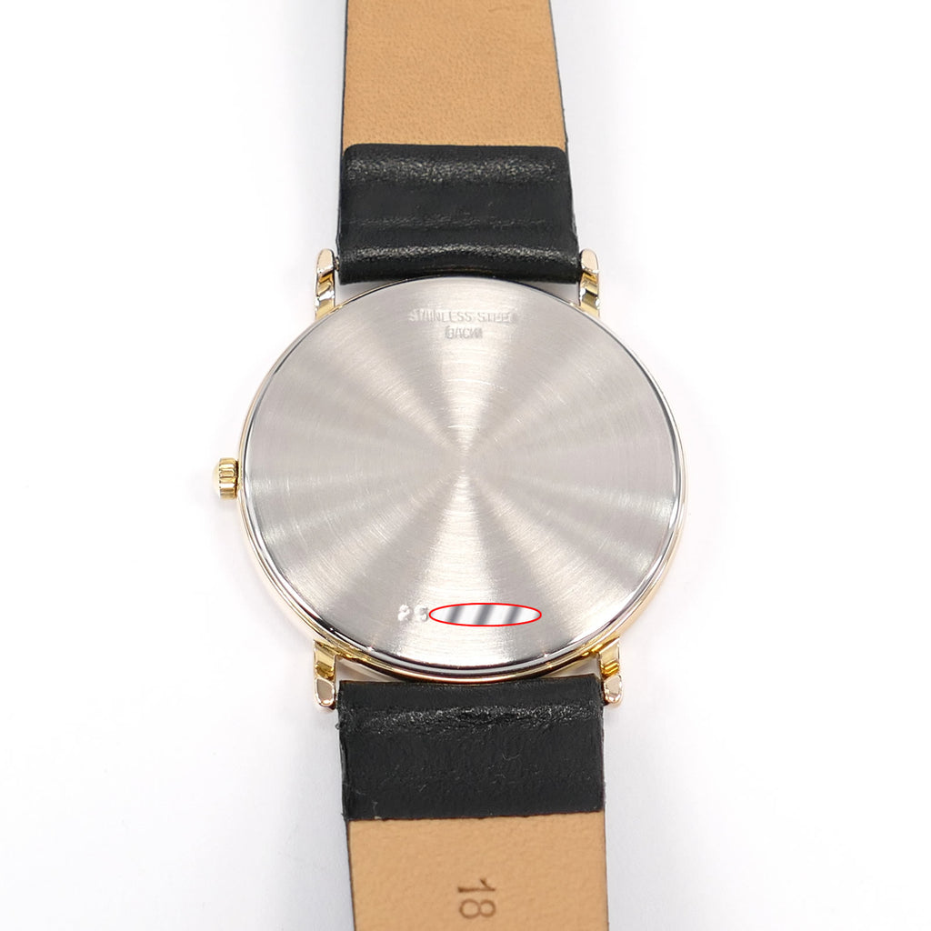 Longines Présence stainless steel case back