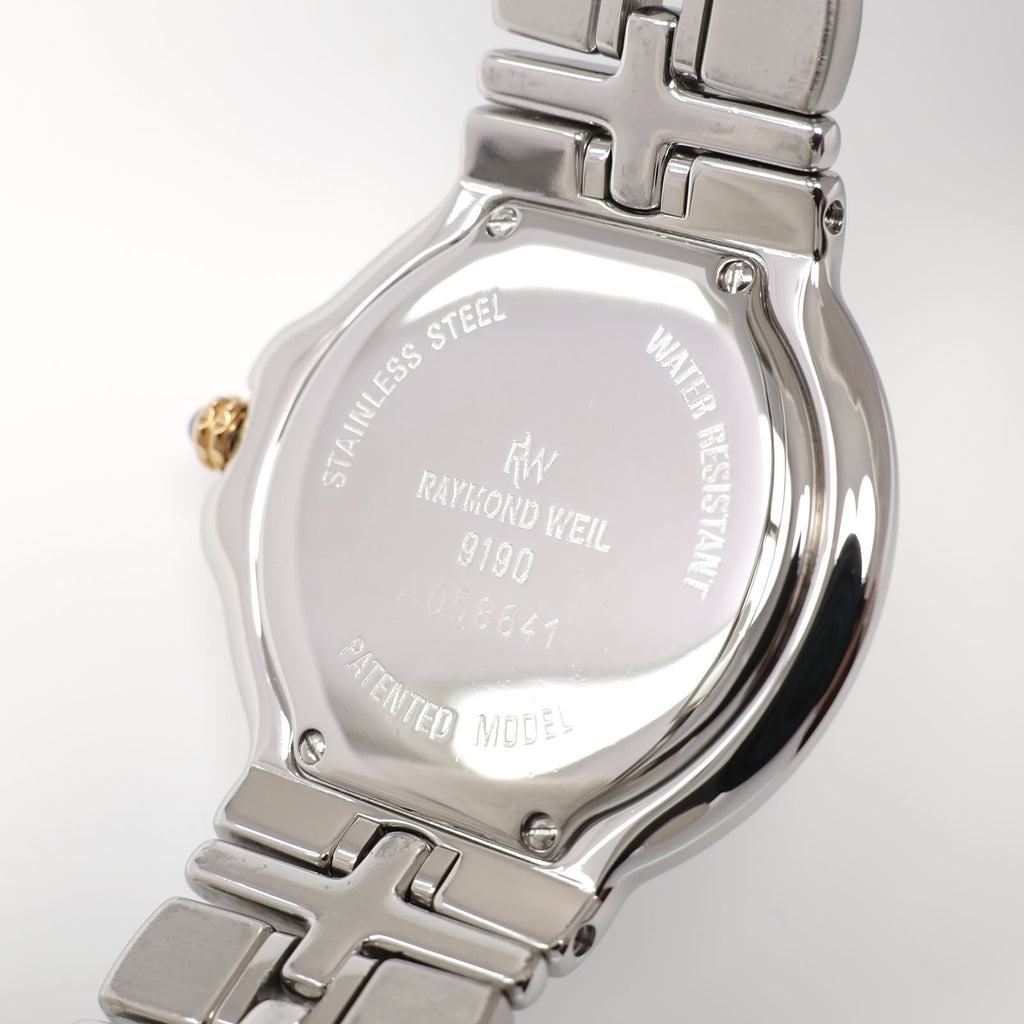 Raymond Weil Parsifal 9190 stainless steel case back