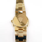 Gucci 3300L 18k Gold Plated case back