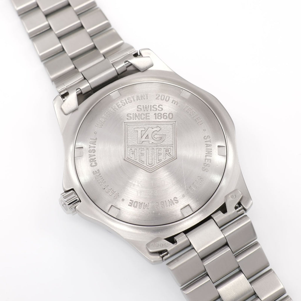 TAG Heuer 2000 WK1110-0 stainless steel screw down case back
