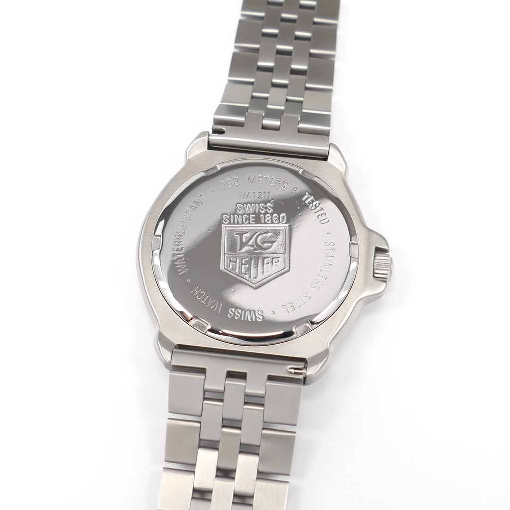TAG Heuer Formula 1 WA1211 stainless steel screw down case back