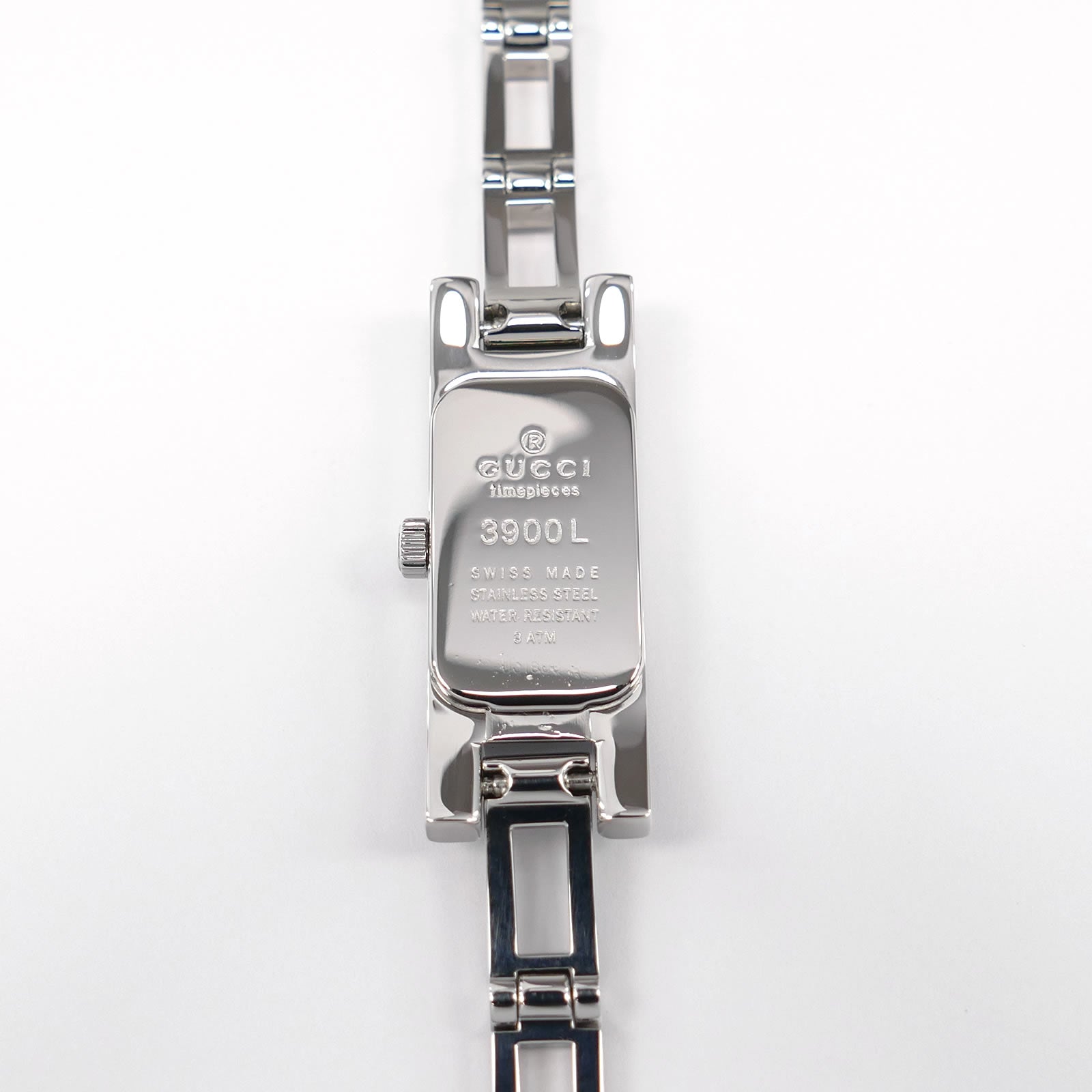 Gucci 3900L stainless steel case back