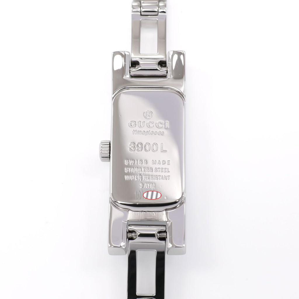 Gucci 3900L stainless steel case back