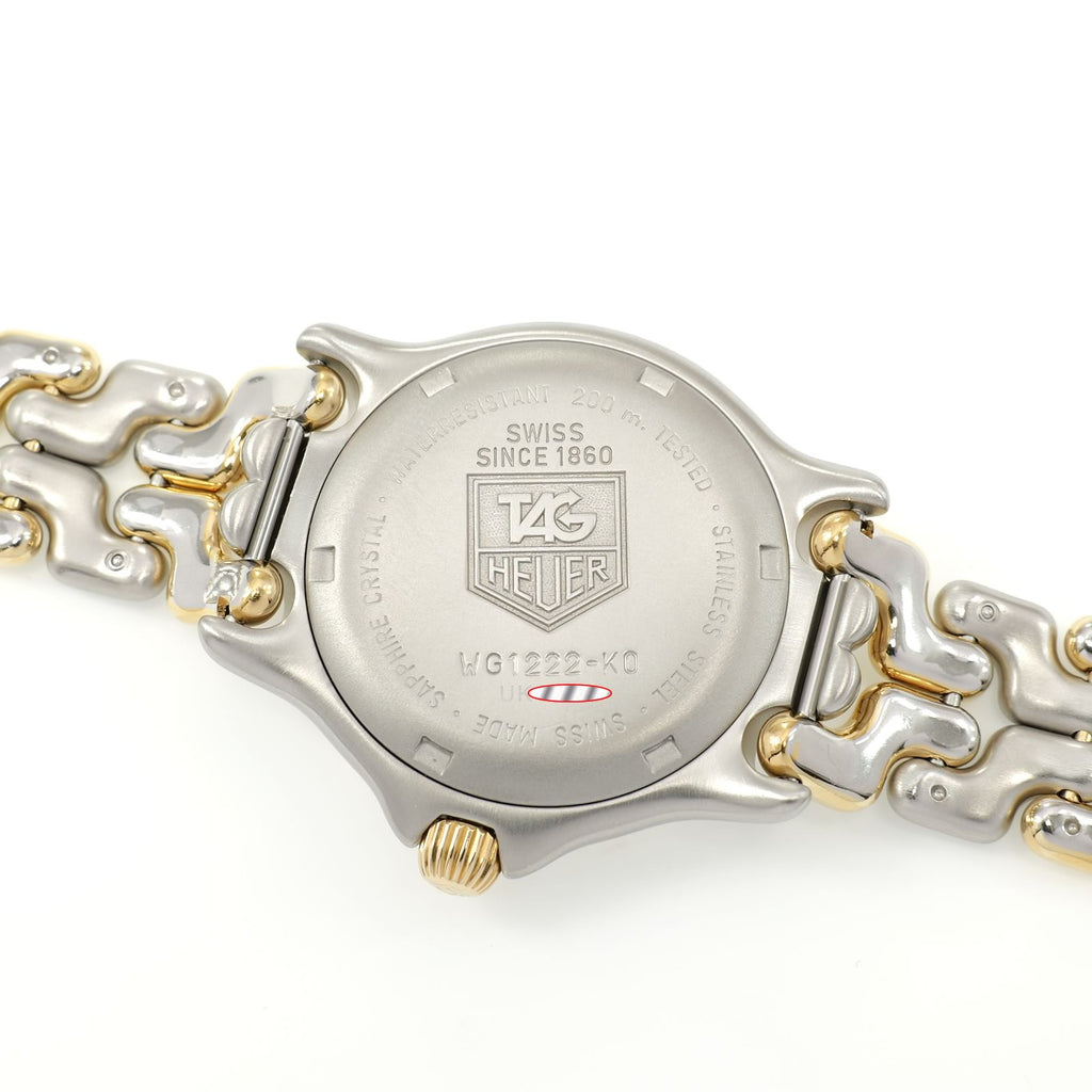 TAG Heuer SEL WG1222-K0 stainless steel screw down case back