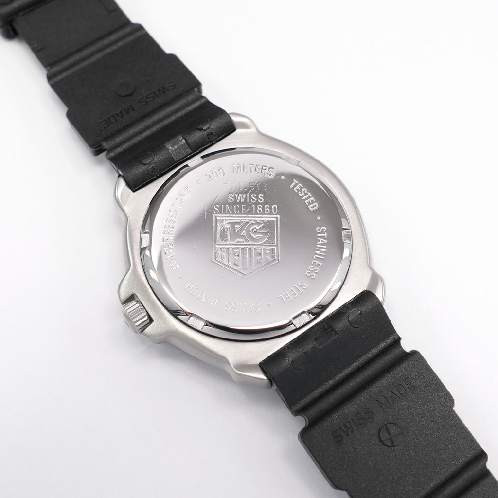 TAG Heuer Formula 1 374.513 stainless steel screw down case back