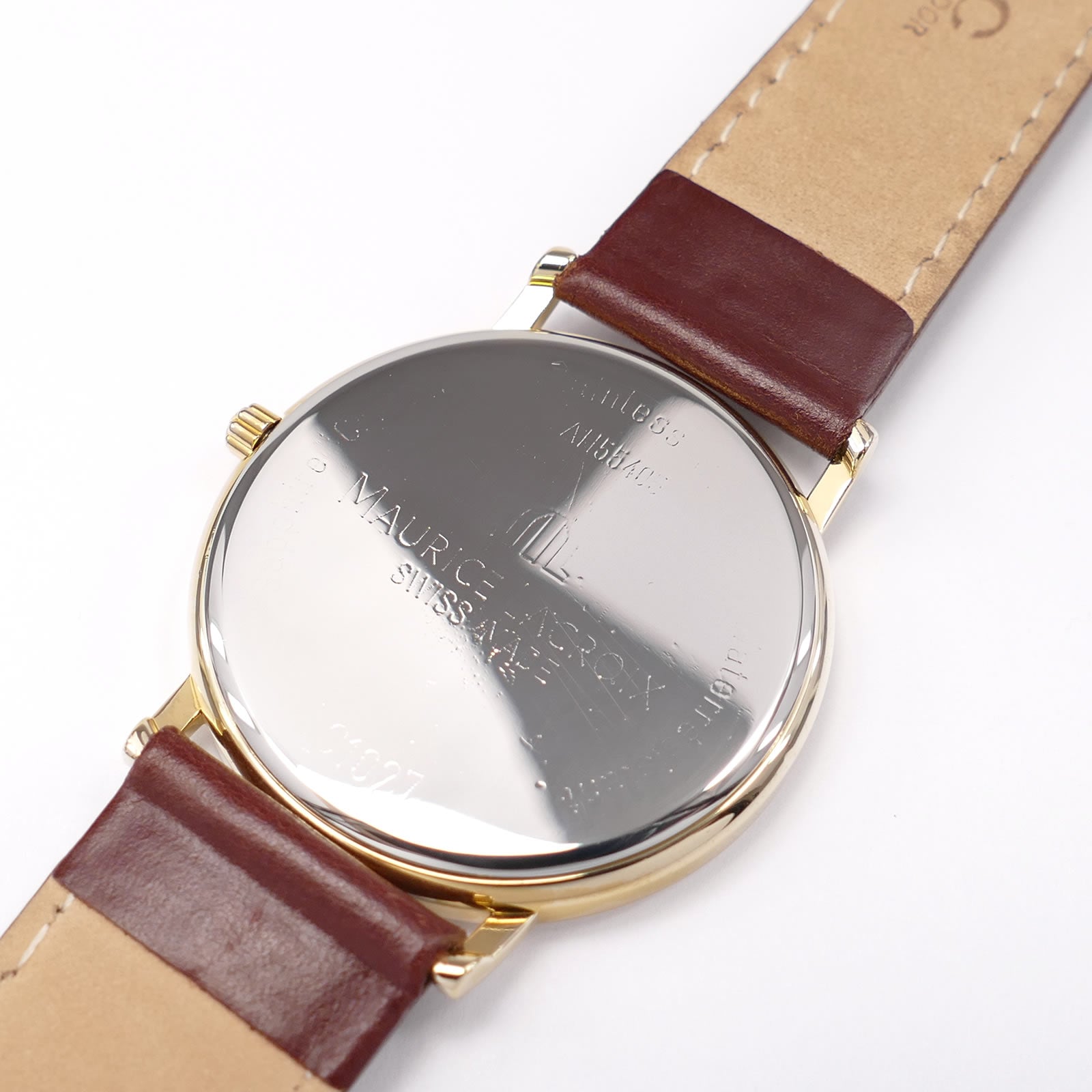 Maurice Lacroix Les Classiques LC1027 stainless steel case back