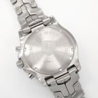 TAG Heuer Link Chronograph CT1110 stainless steel screw down case back