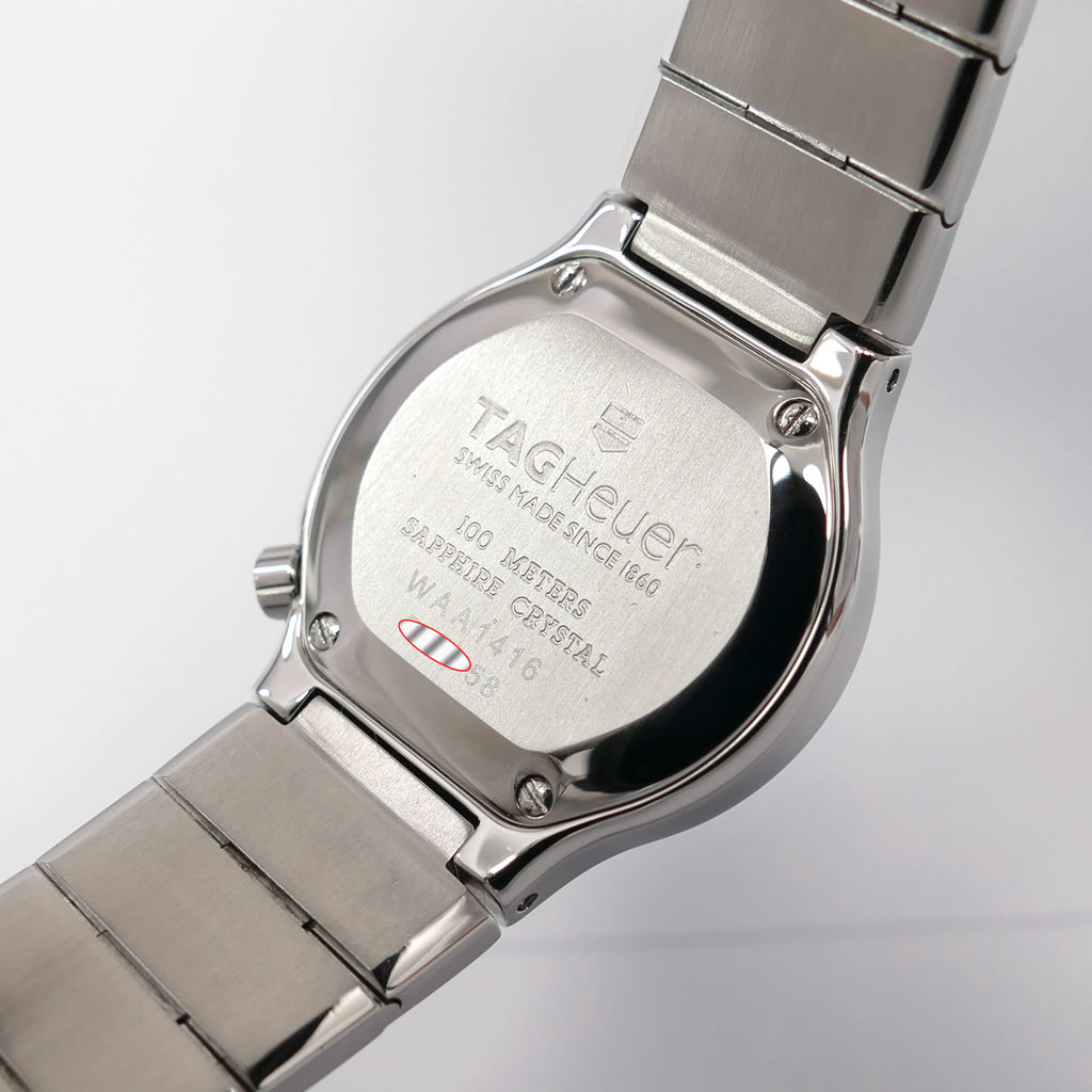 TAG Heuer Alter Ego WAA1416 stainless steel case back