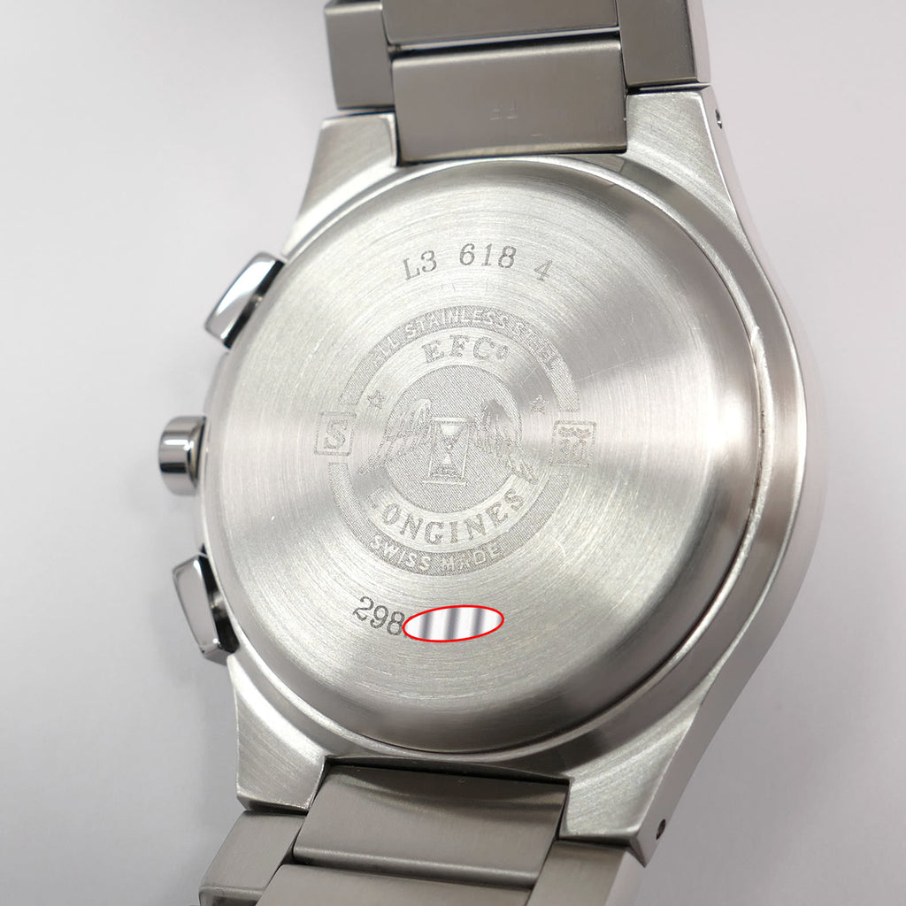 Longines DolceVita Oposition L3.618.4 stainless steel case back