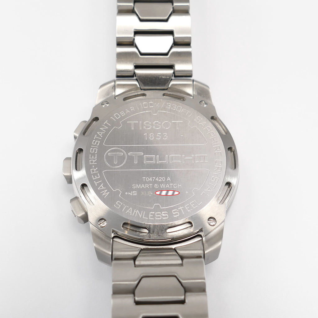 Tissot T-Touch II T047420A stainless steel case back