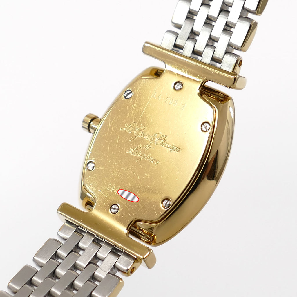Longines La Grande Classique L4.205.2 Gold PVD case back