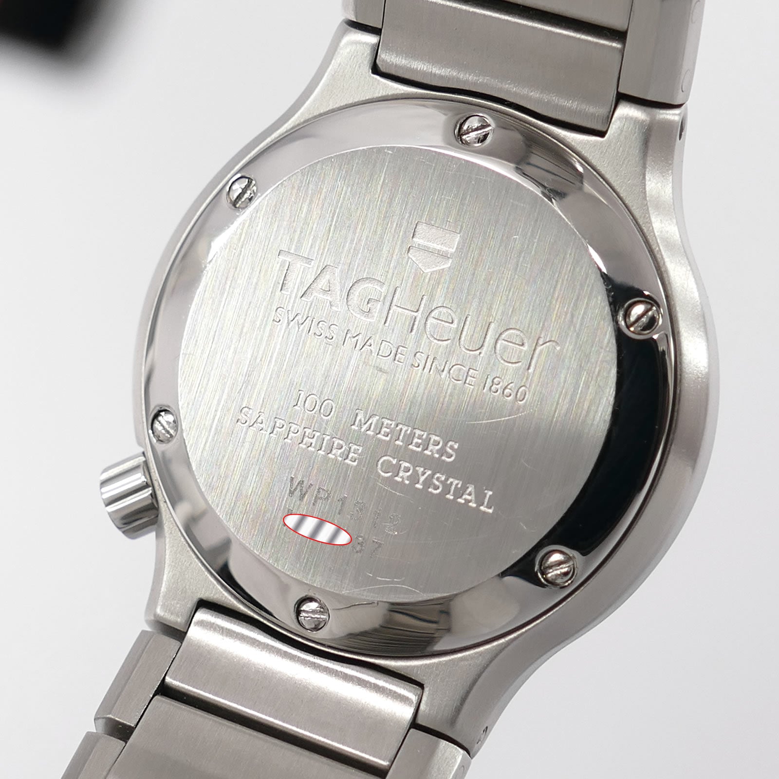 TAG Heuer Alter Ego WP1312 stainless steel case back