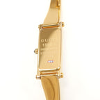 Gucci 1500L 18k Gold Plated case back
