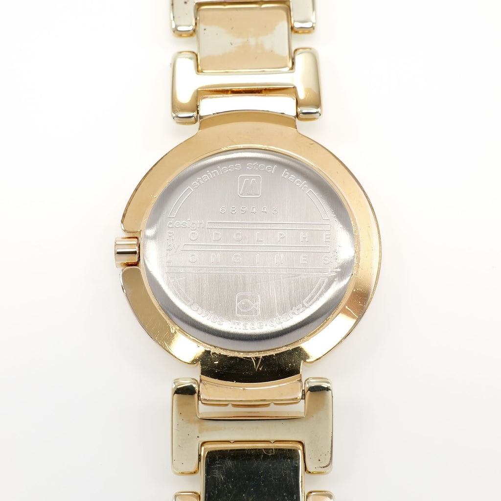 Longines Rodolphe Design stainless steel case back
