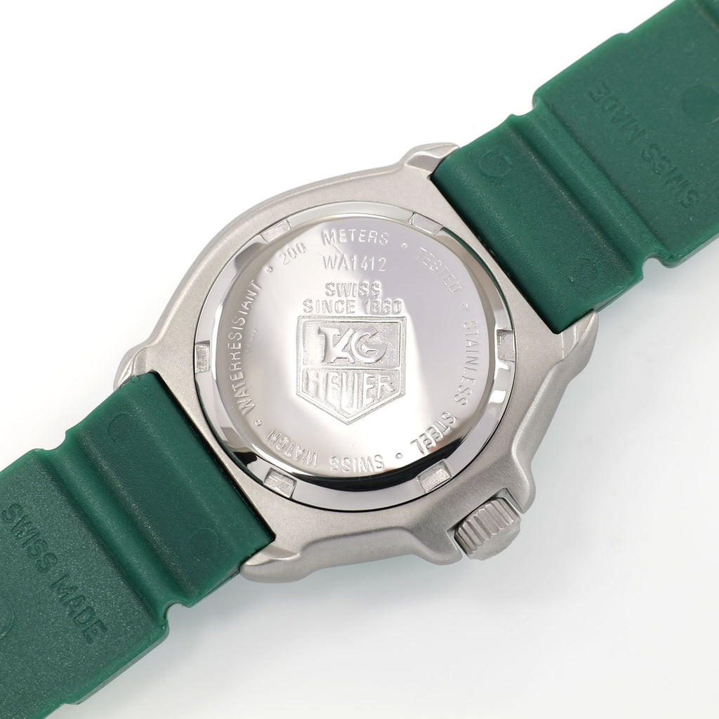 TAG Heuer Formula 1 WA1412 stainless steel screw down case back