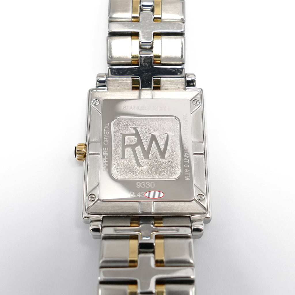 Raymond Weil Parsifal 9330 stainless steel case back
