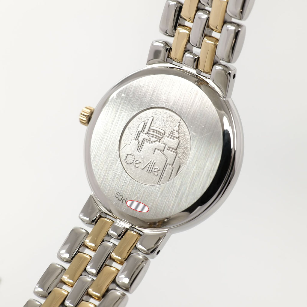 Omega De Ville 7280.63.00 Stainless Steel case back