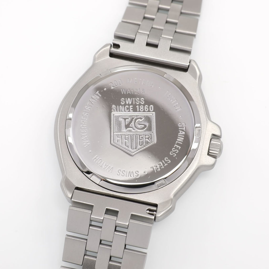 TAG Heuer Formula 1 WA1218 stainless steel screw down case back