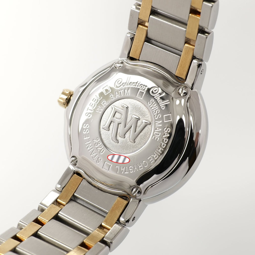 Raymond Weil Othello 2320 stainless steel case back